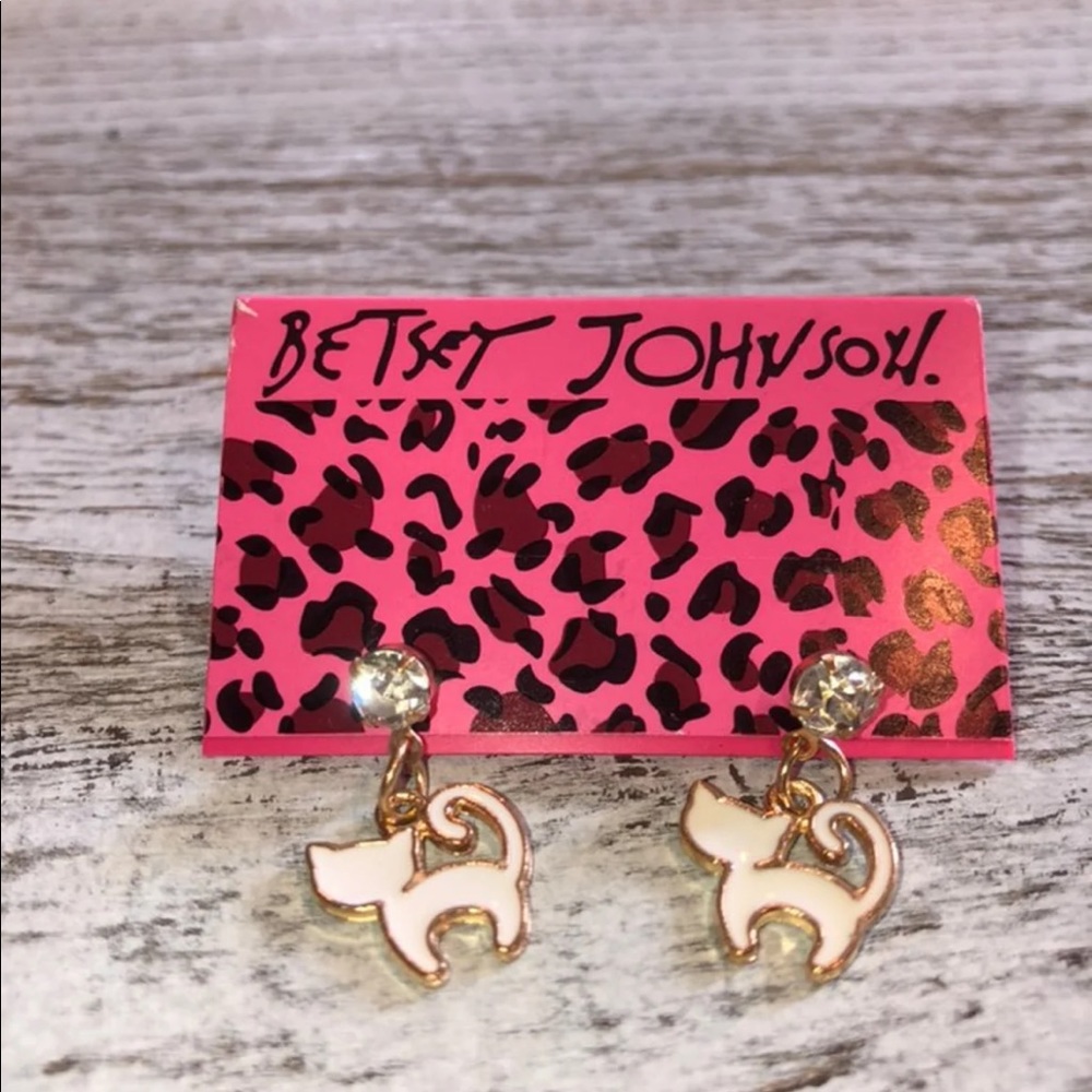 NEW-Betsey Johnson earrings